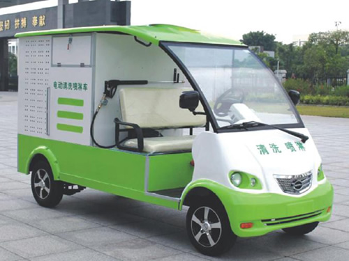 电动四轮高压清洗车